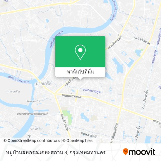 หมู่บ้านสหกรณ์เคหะสถาน 3 แผนที่