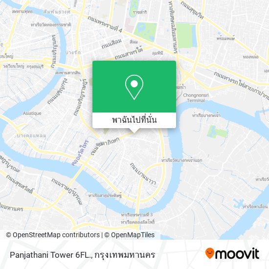 Panjathani Tower 6FL. แผนที่