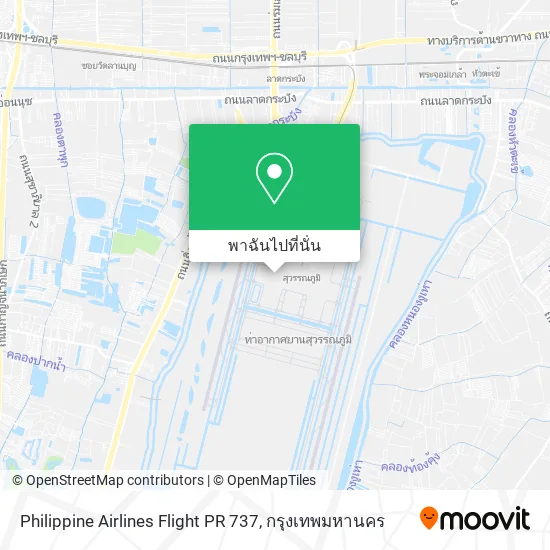 Philippine Airlines Flight PR 737 แผนที่