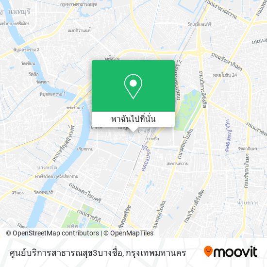 ศูนย์บริการสาธารณสุข3บางซื่อ แผนที่