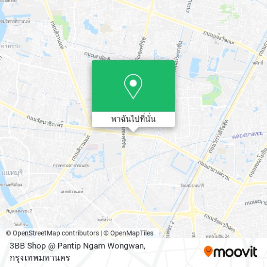 3BB Shop @ Pantip Ngam Wongwan แผนที่