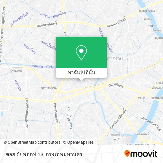 ซอย ชัยพฤกษ์ 13 แผนที่