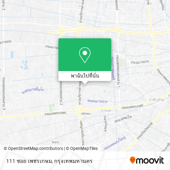 111 ซอย เพชรเกษม แผนที่