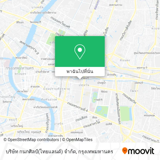 บริษัท กนกศิลป์(ไทยแลนด์) จำกัด แผนที่