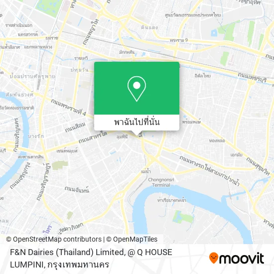 F&N Dairies (Thailand) Limited, @ Q HOUSE LUMPINI แผนที่