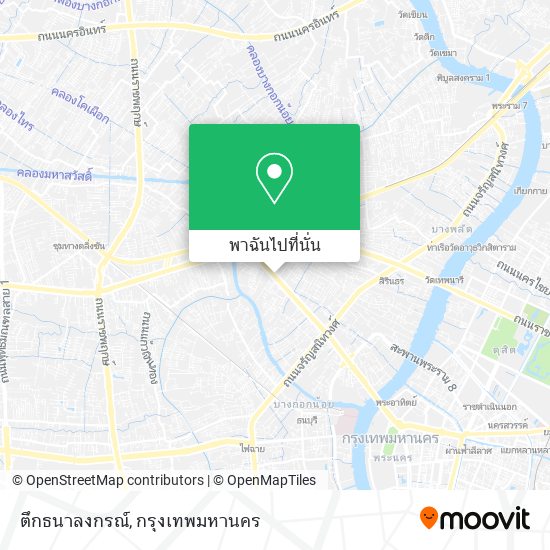 ตึกธนาลงกรณ์ แผนที่