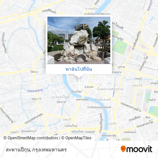 สะพานปีกุน แผนที่