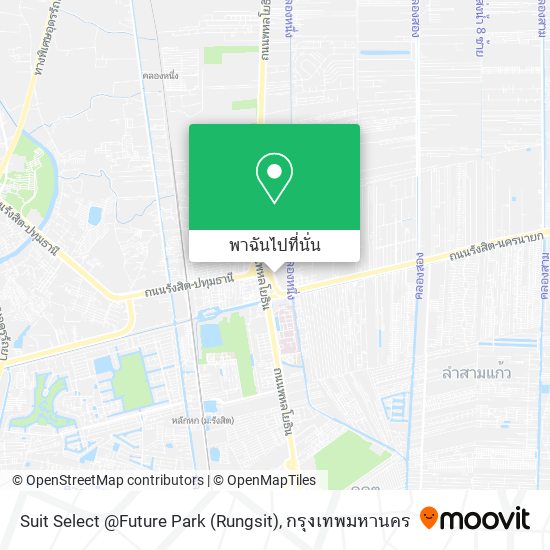 Suit Select @Future Park (Rungsit) แผนที่
