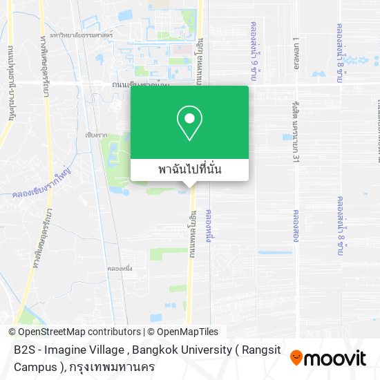 B2S - Imagine Village , Bangkok University ( Rangsit Campus ) แผนที่