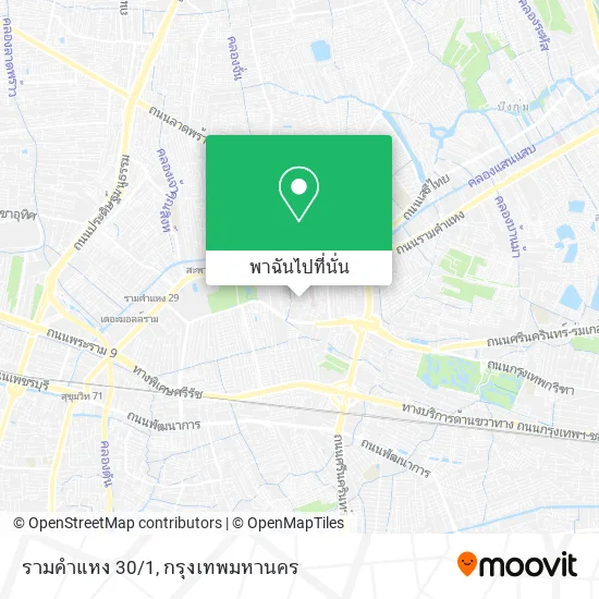 รามคำแหง 30/1 แผนที่