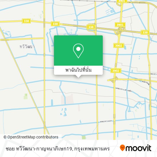 ซอย ทวีวัฒนา-กาญจนาภิเษก19 แผนที่