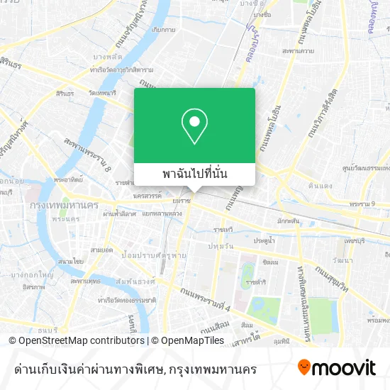 ด่านเก็บเงินค่าผ่านทางพิเศษ แผนที่