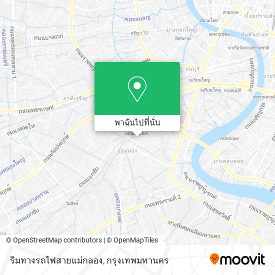 ริมทางรถไฟสายแม่กลอง แผนที่