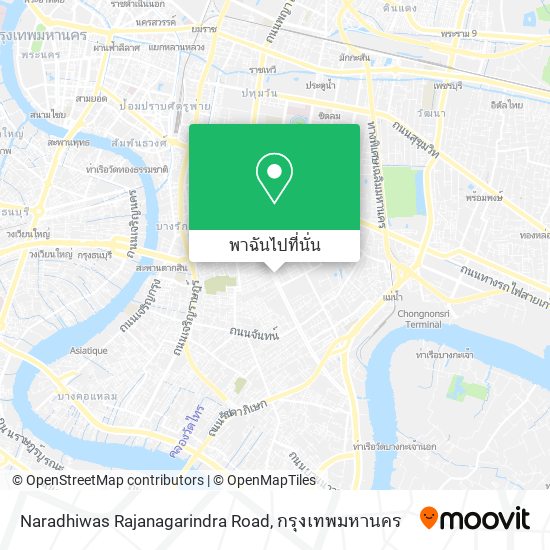 Naradhiwas Rajanagarindra Road แผนที่
