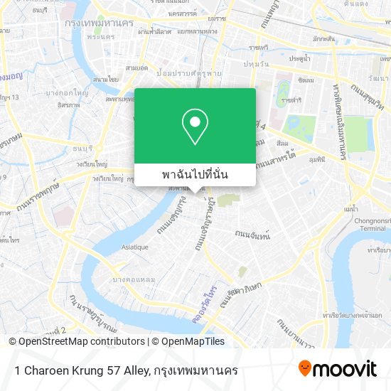 1 Charoen Krung 57 Alley แผนที่