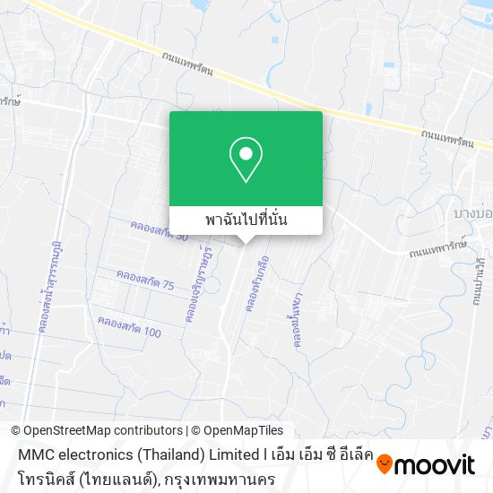 MMC electronics (Thailand) Limited l เอ็ม เอ็ม ซี อีเล็คโทรนิคส์ (ไทยแลนด์) แผนที่