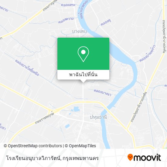 โรงเรียนอนุบาลวิภารัตน์ แผนที่