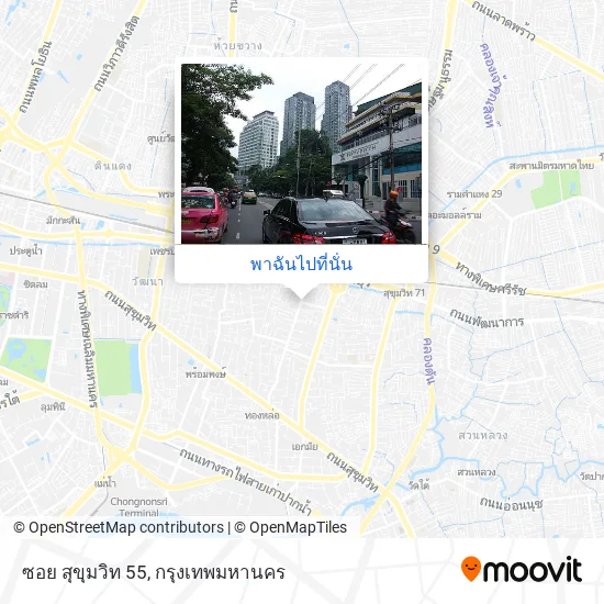 ซอย สุขุมวิท 55 แผนที่