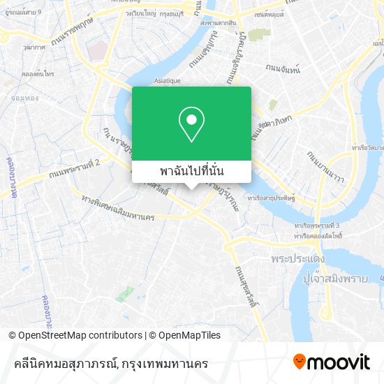คลีนิคหมอสุภาภรณ์ แผนที่