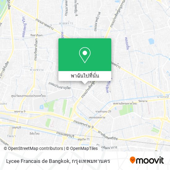 Lycee Francais de Bangkok แผนที่