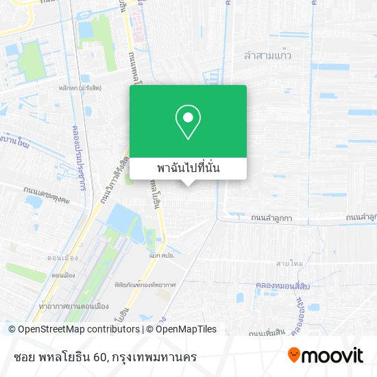 ซอย พหลโยธิน 60 แผนที่