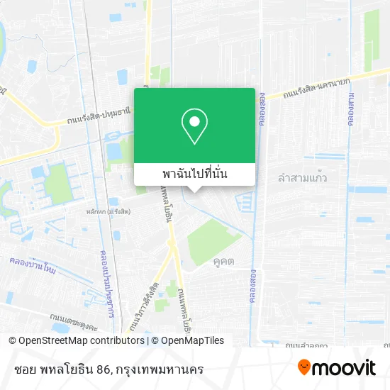 ซอย พหลโยธิน 86 แผนที่