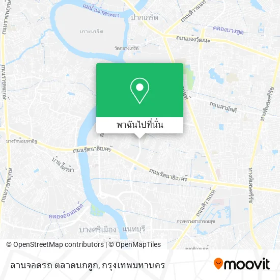 ลานจอดรถ ตลาดนกฮูก แผนที่