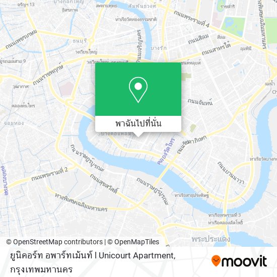 ยูนิคอร์ท อพาร์ทเม้นท์ l Unicourt Apartment แผนที่