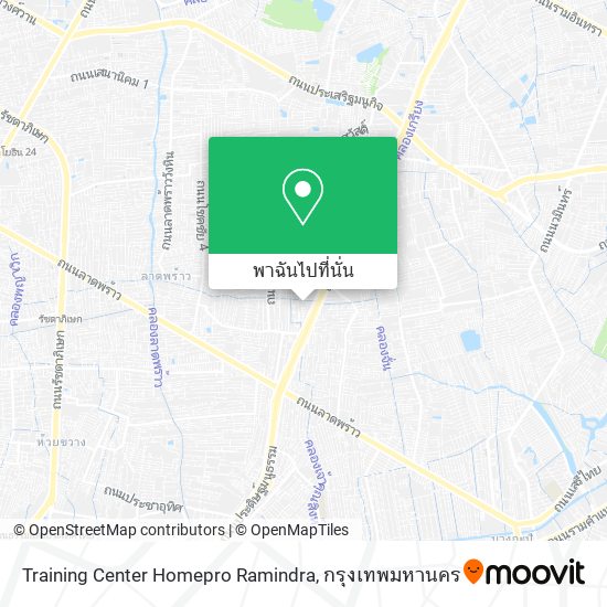 Training Center Homepro Ramindra แผนที่