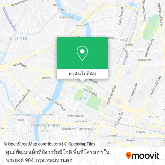ศูนย์พัฒนาเด็กทีปังกรรัศมีโชติ พื้นที่โครงการในพระองค์ 904 แผนที่
