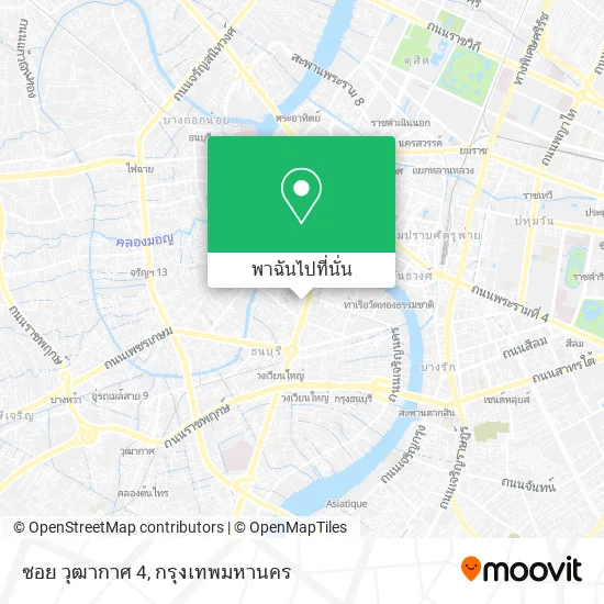 ซอย วุฒากาศ 4 แผนที่