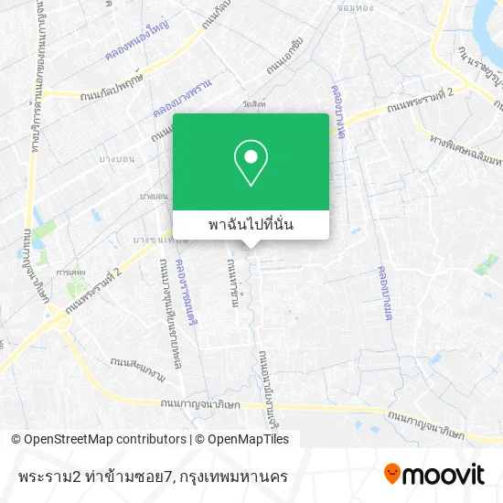 พระราม2 ท่าข้ามซอย7 แผนที่
