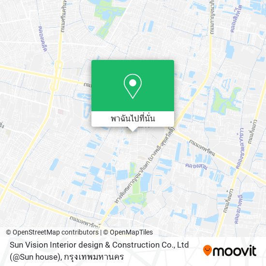Sun Vision Interior design & Construction Co., Ltd (@Sun house) แผนที่