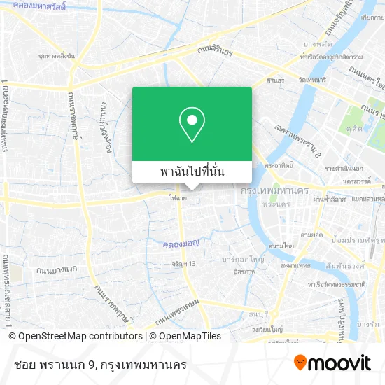 ซอย พรานนก 9 แผนที่