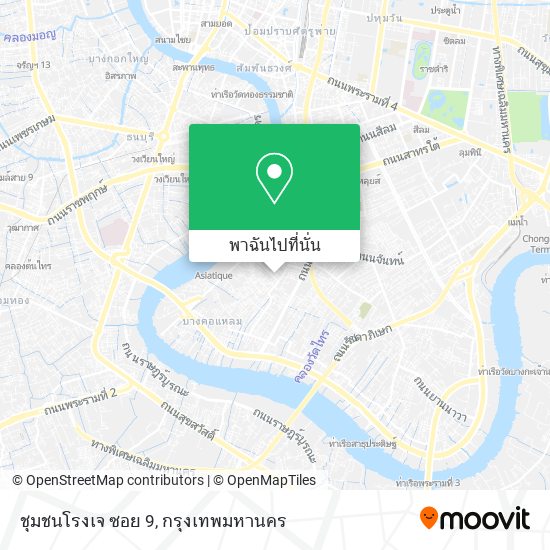 ชุมชนโรงเจ ซอย 9 แผนที่