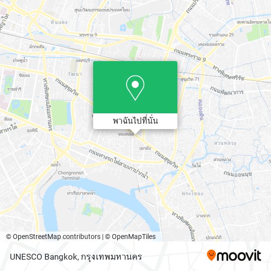 UNESCO Bangkok แผนที่
