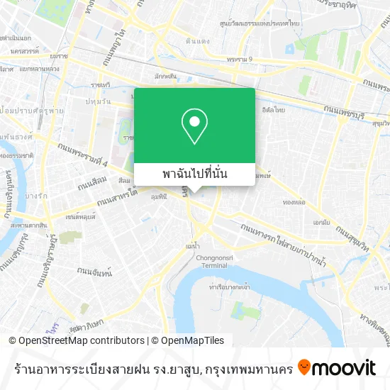 ร้านอาหารระเบียงสายฝน รง.ยาสูบ แผนที่