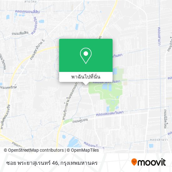 ซอย พระยาสุเรนทร์ 46 แผนที่