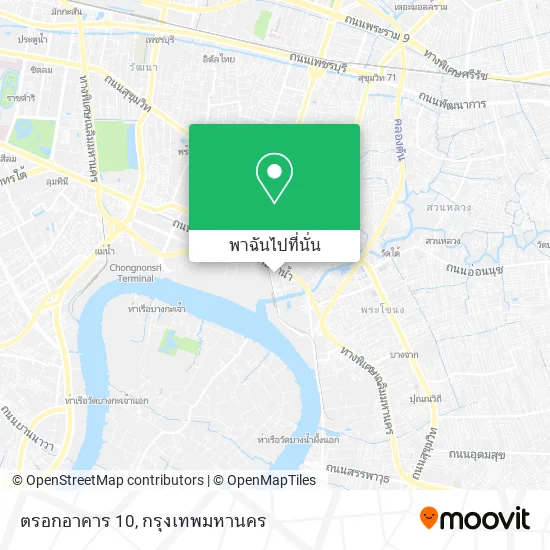 ตรอกอาคาร 10 แผนที่