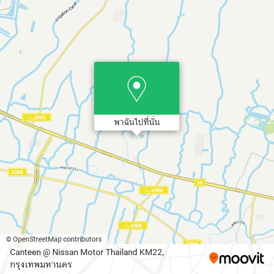 Canteen @ Nissan Motor Thailand KM22 แผนที่