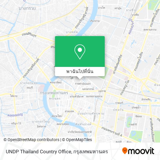 UNDP Thailand Country Office แผนที่