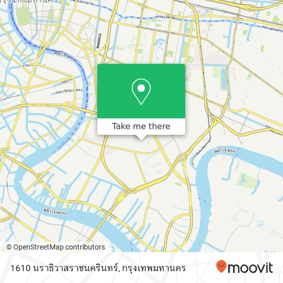 1610 นราธิวาสราชนครินทร์ แผนที่