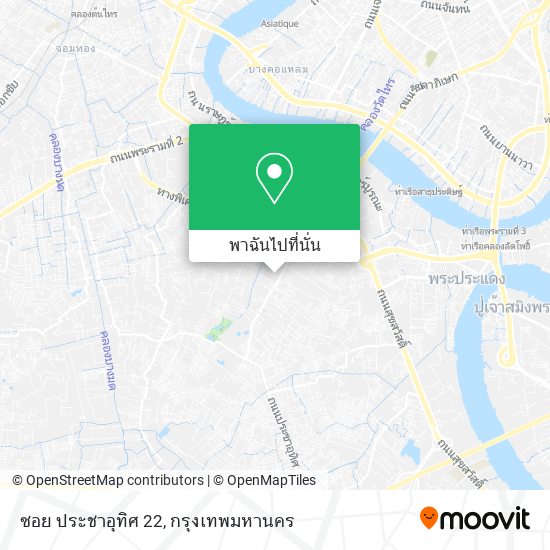 ซอย ประชาอุทิศ 22 แผนที่