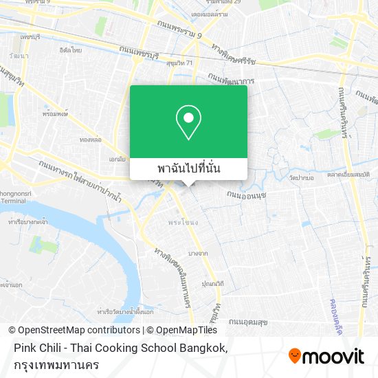 Pink Chili - Thai Cooking School Bangkok แผนที่