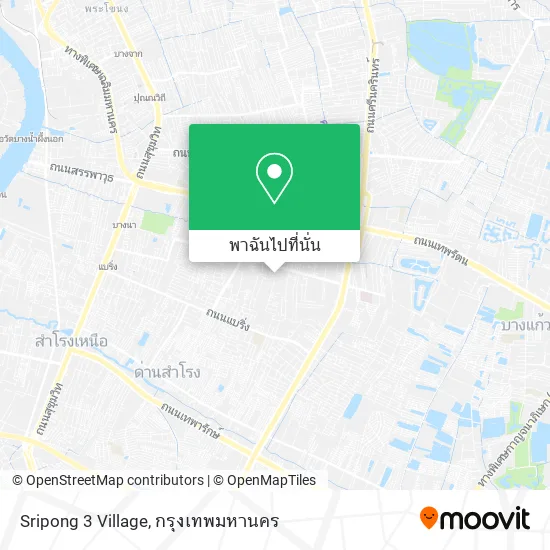 Sripong 3 Village แผนที่