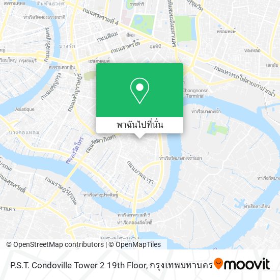 P.S.T. Condoville Tower 2 19th Floor แผนที่