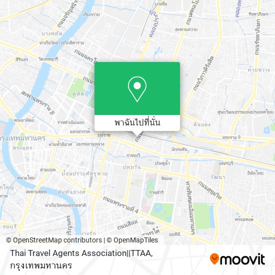 Thai Travel Agents Association||TTAA แผนที่