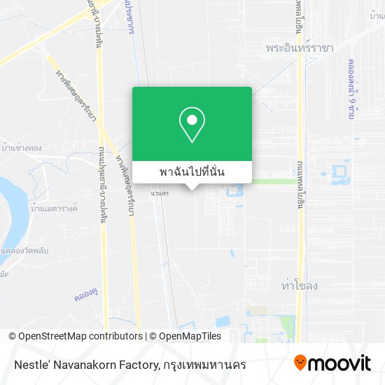 Nestle' Navanakorn Factory แผนที่