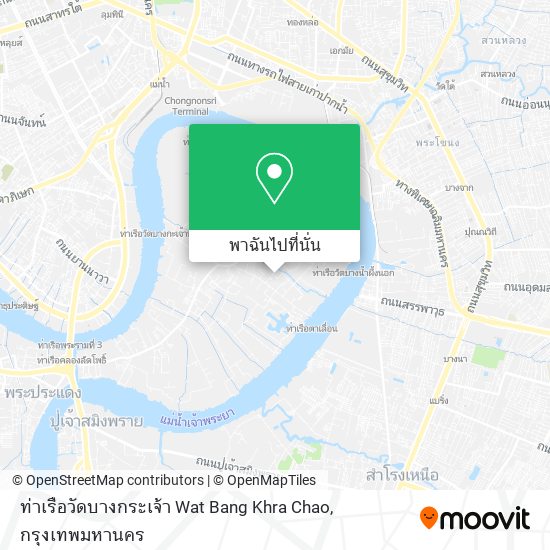 ท่าเรือวัดบางกระเจ้า Wat Bang Khra Chao แผนที่