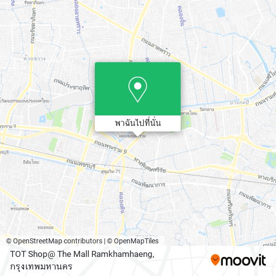 TOT Shop@ The Mall Ramkhamhaeng แผนที่